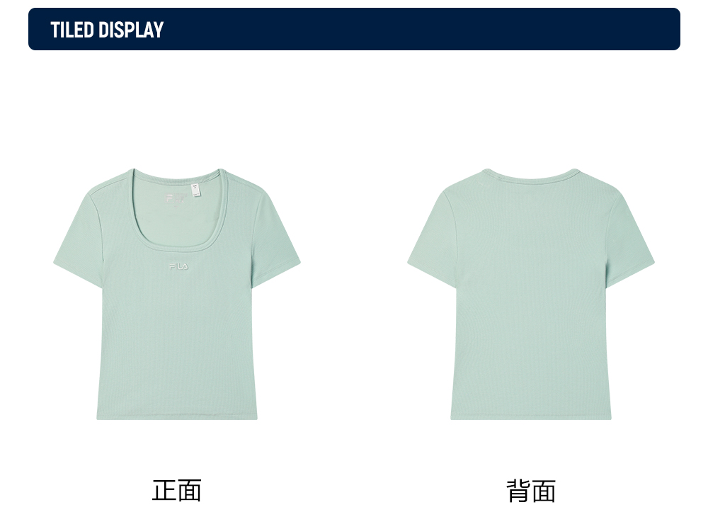 FILA CORE LIFESTYLE ORIGINALE SUMMER QUEST Women Short Sleeves T-Shirt (White / Green)