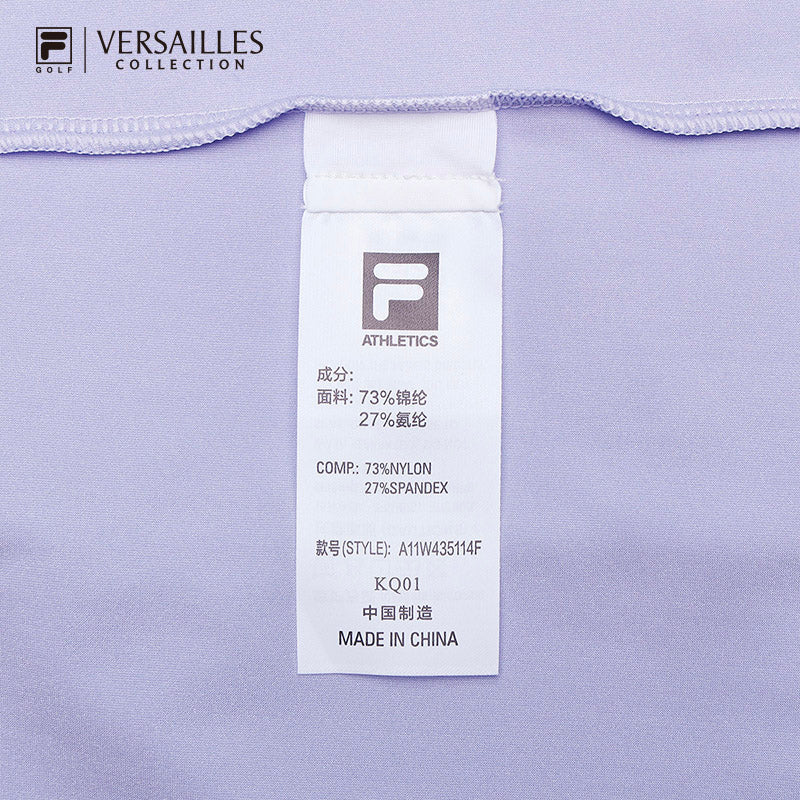 FILA CORE ATHLETICS GOLF2 Women Short Sleeve Polo (Purple)