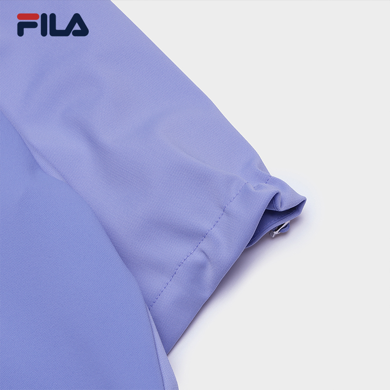 FILA CORE WHITE LINE EMERALD Women Short Sleeve T-shirt in Purple