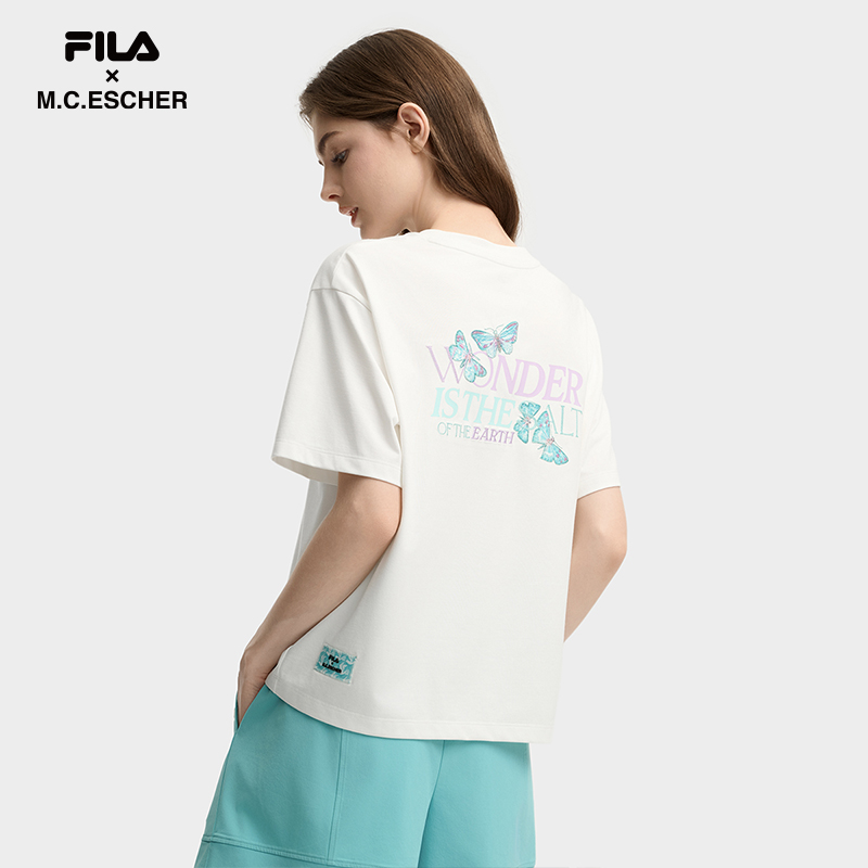 フィラ UVワッペンデザイン ハーフジップシャツ FILA / 大きい