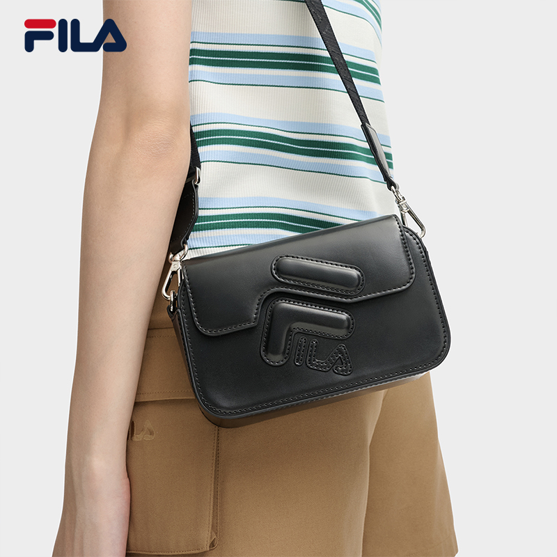 FILA CORE LIFESTYLE CROSSBODY BAG Women Crossbody Bag (Black / White)