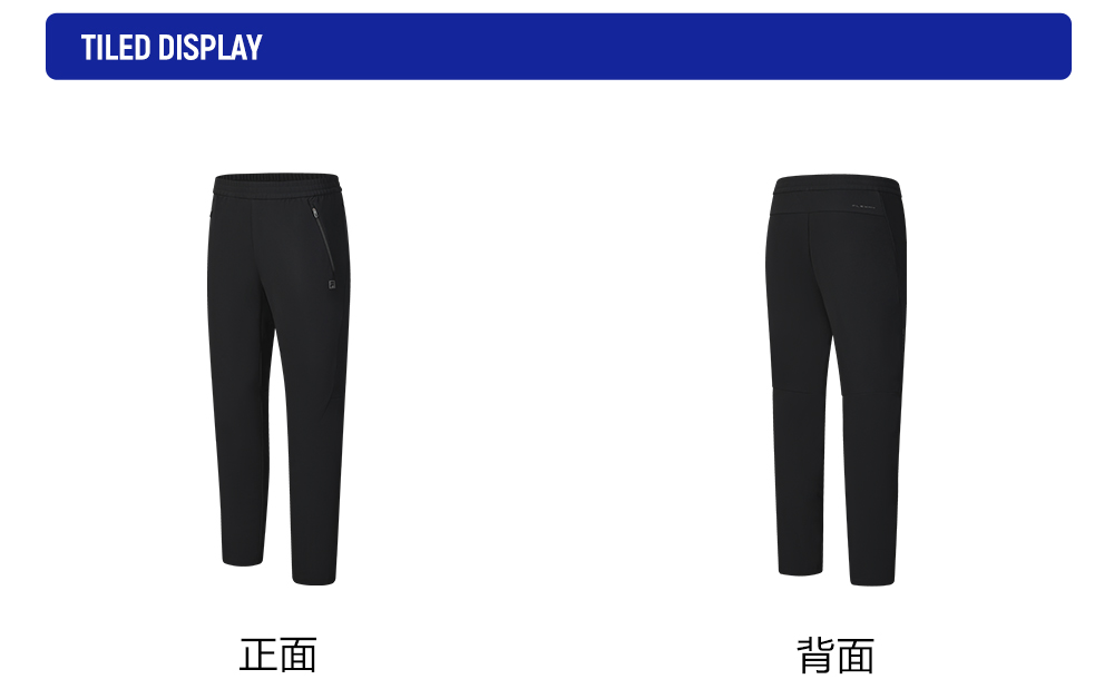 FILA CORE ATHLETICS FITNESS MEN Men Knit Pants (Black)