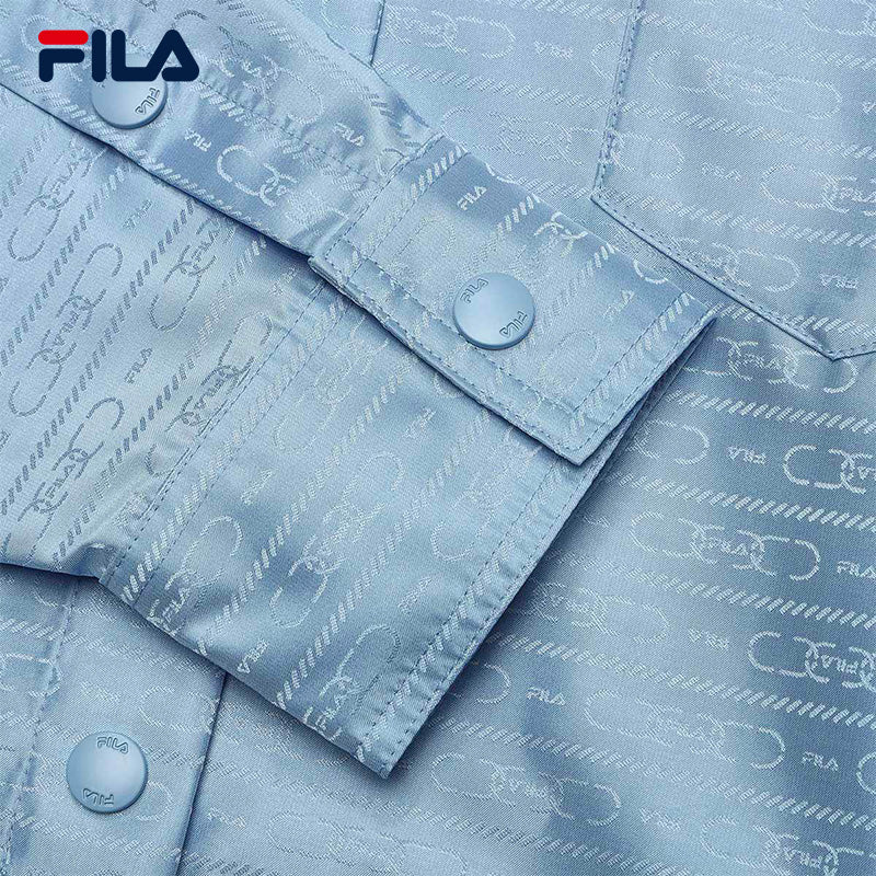 FILA CORE x MILANO Women Long Sleeve Shirt in Blue