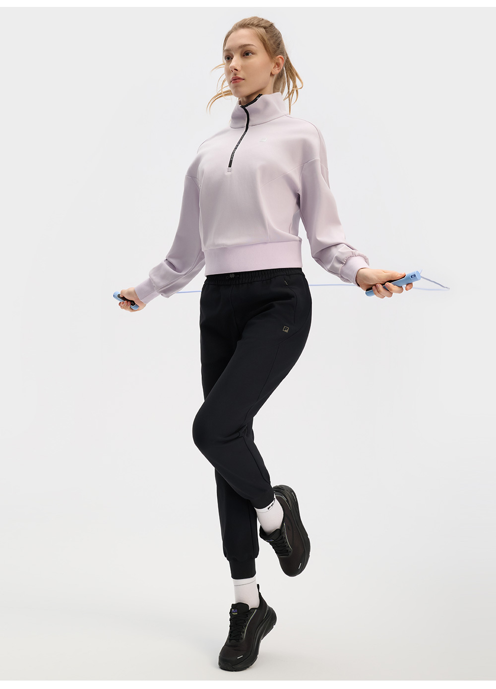 FILA CORE ATHLETICS FILA-FIT WOMEN Women Long Sleeve Top (Purple)