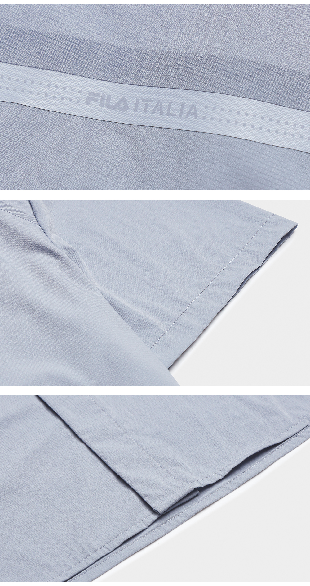 FILA CORE LIFESTYLE WHITE EVERYDAY ELEGANCE Men Short Sleeves Shirt