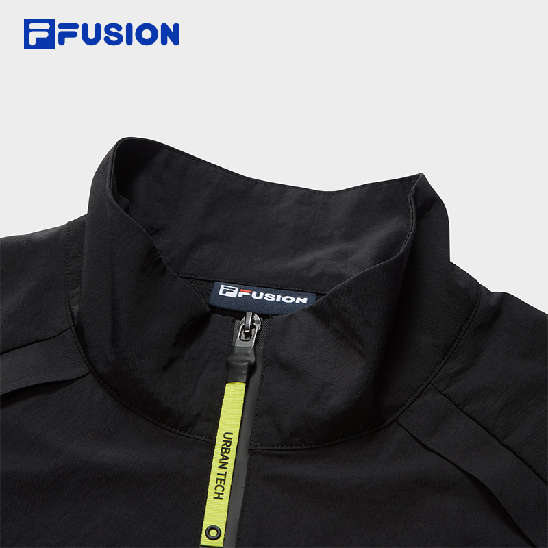 FILA FUSION X URBAN TECH CITY ASCENT Men Woven Vest (Black)