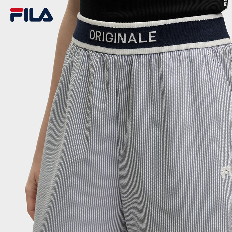 FILA CORE LIFESTYLE ORIGINALE DREAMS ON THE COURT Women Woven Shorts (White)