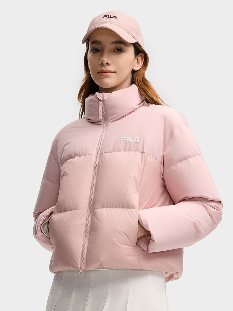 FILA CORE FILA ORIGINALE Women Down Jacket（Pink)
