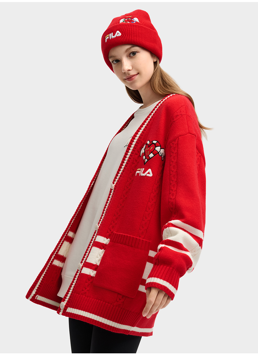 FILA CORE LIFESTYLE ORIGINALE FILA SOPHEY Women Jacket (Red)