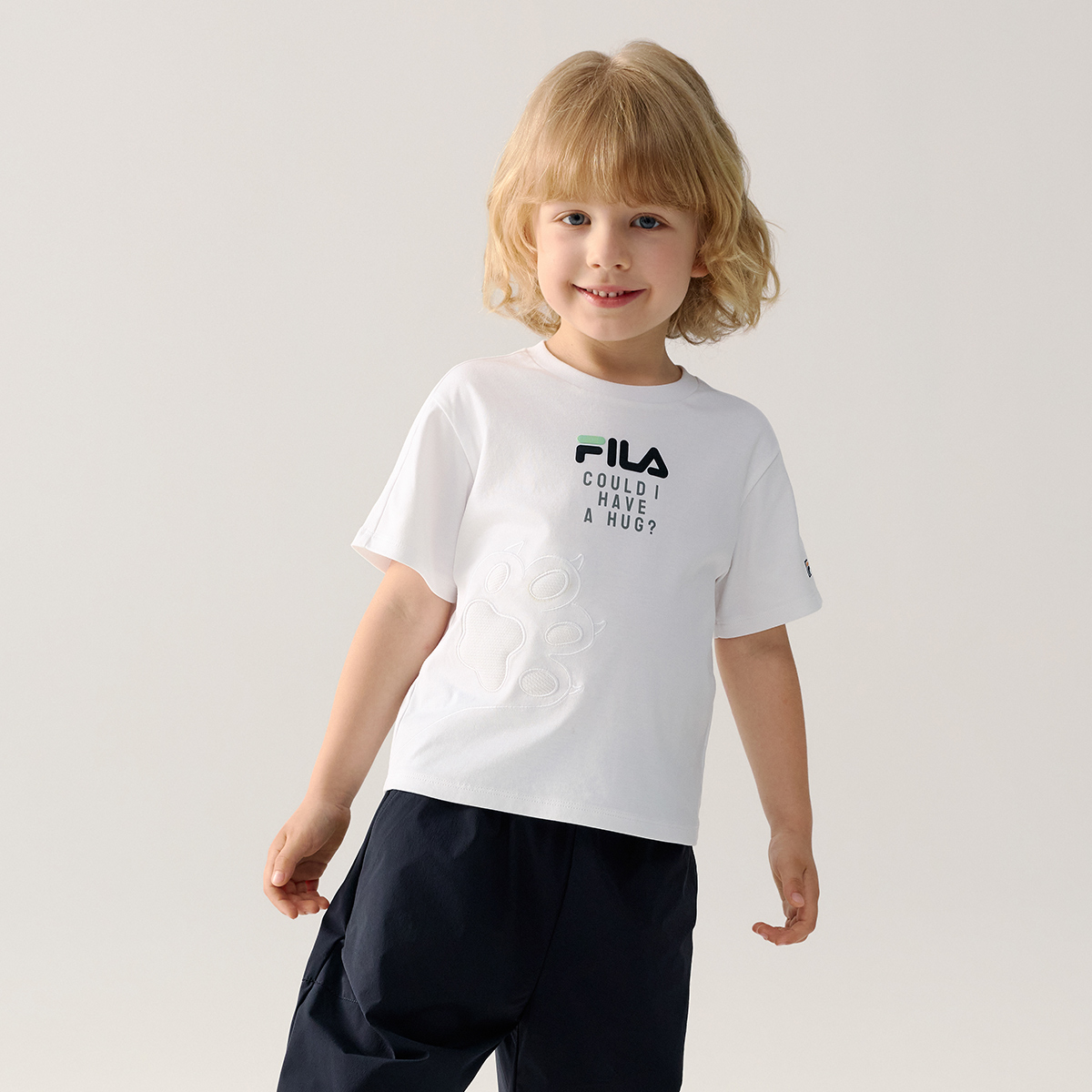 FILA KIDS CROSS OVER Boys Short Sleeves T-Shirt