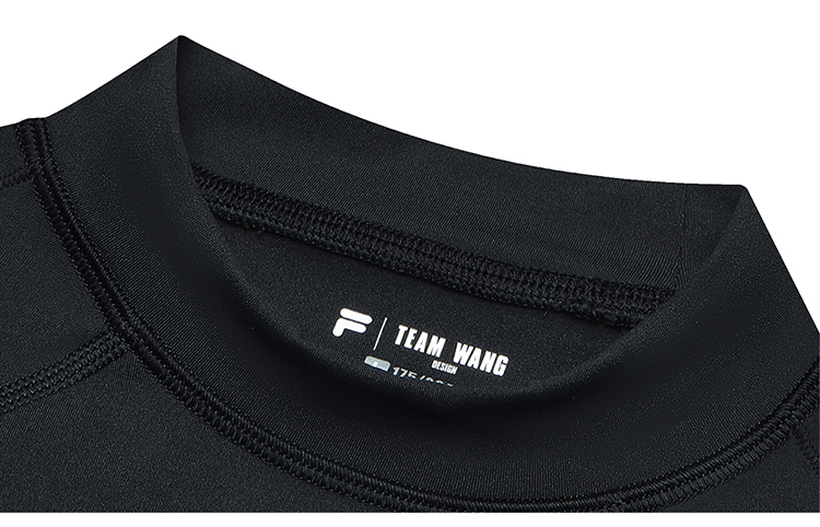 FILA FUSION x TEAM WANG DESIGN Unisex Long Sleeve Tee in Black