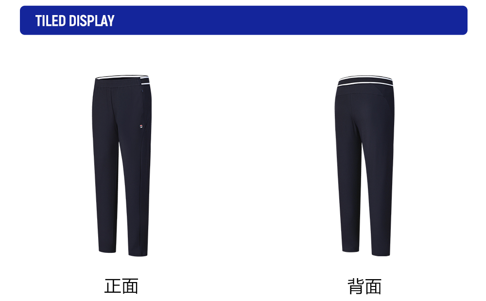 FILA CORE ATHLETICS TENNIS PREPPY NOSTALGIA Women Knit Pants (Navy)