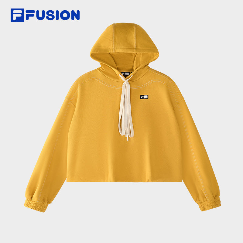 FILA FUSION CROSS OVER FILA X DOE LAND AHOY Women Hoodie (Red/ Yellow) –  FILA SG