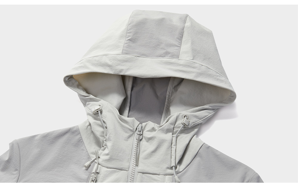 FILA FUSION INLINE URBAN TECH VR IN VIRTUAL REALITY Women Woven Jacket (Grey / Ash)