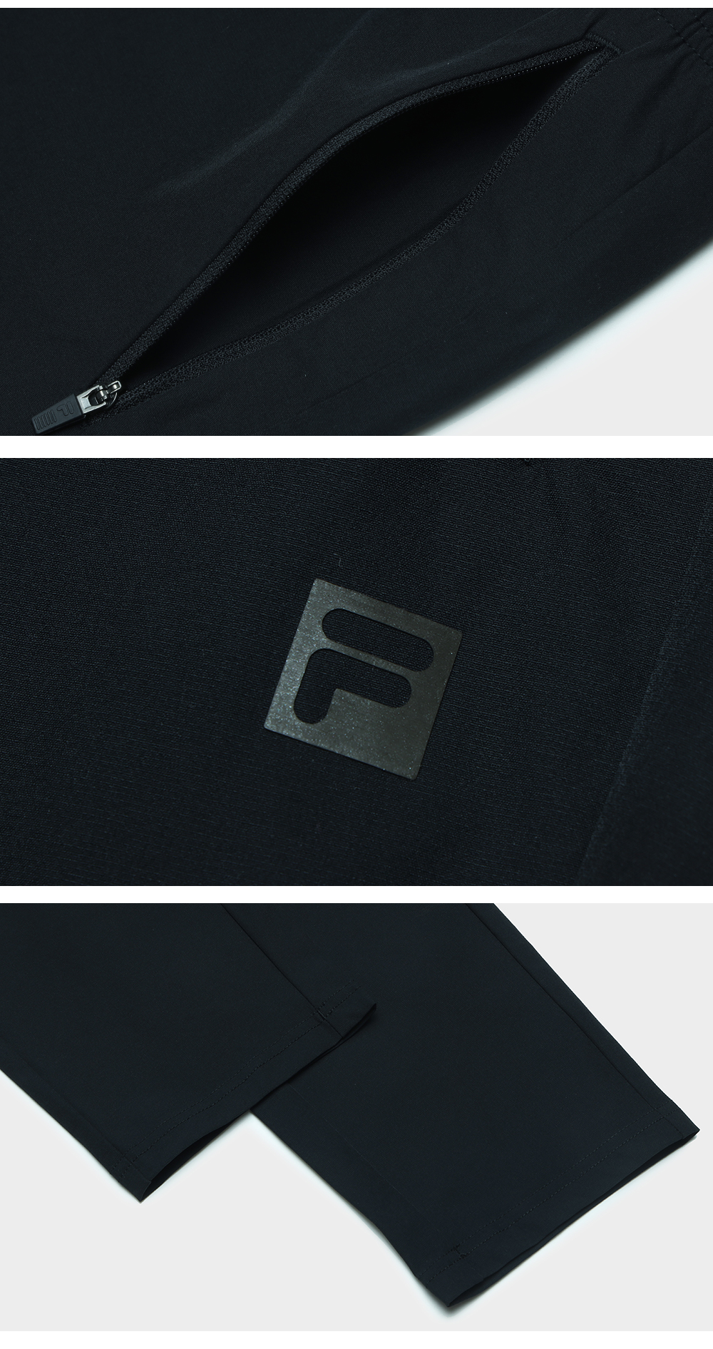 FILA CORE ATHLETICS FITNESS Men Woven Pants (Black)