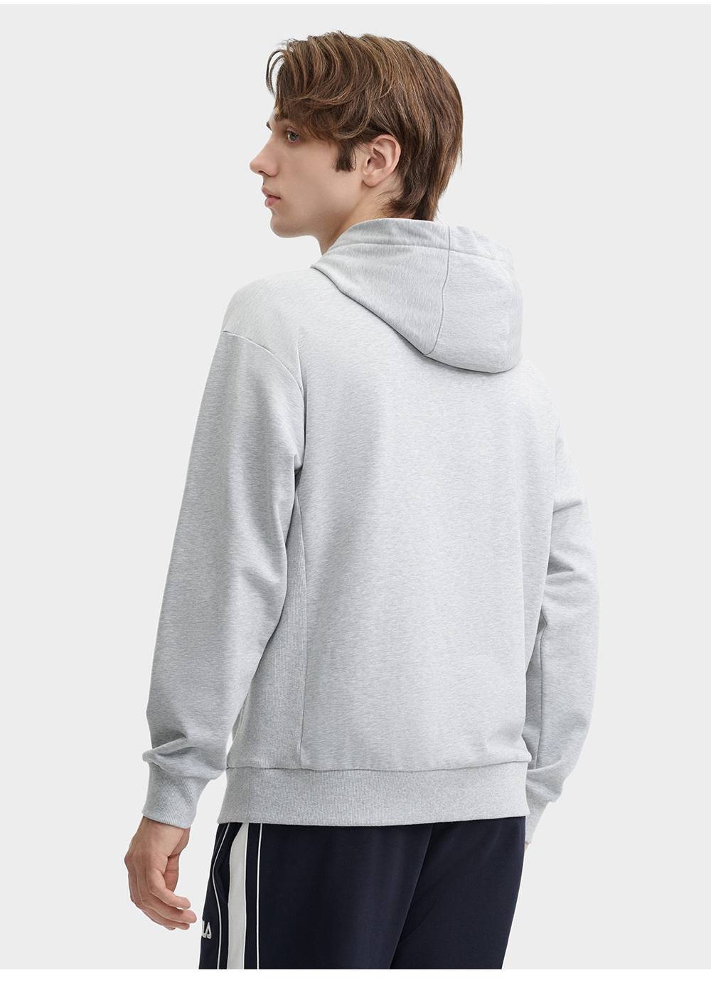 FILA CORE LIFESTYLE FILA ORIGINALE WINTER TENNIS CLUB Men Hoodie (Grey)
