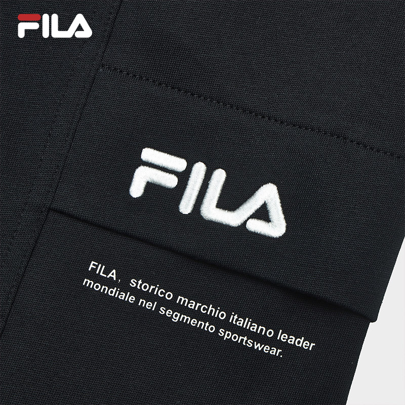 FILA CORE WHITE LINE Men Knit Pants in Black