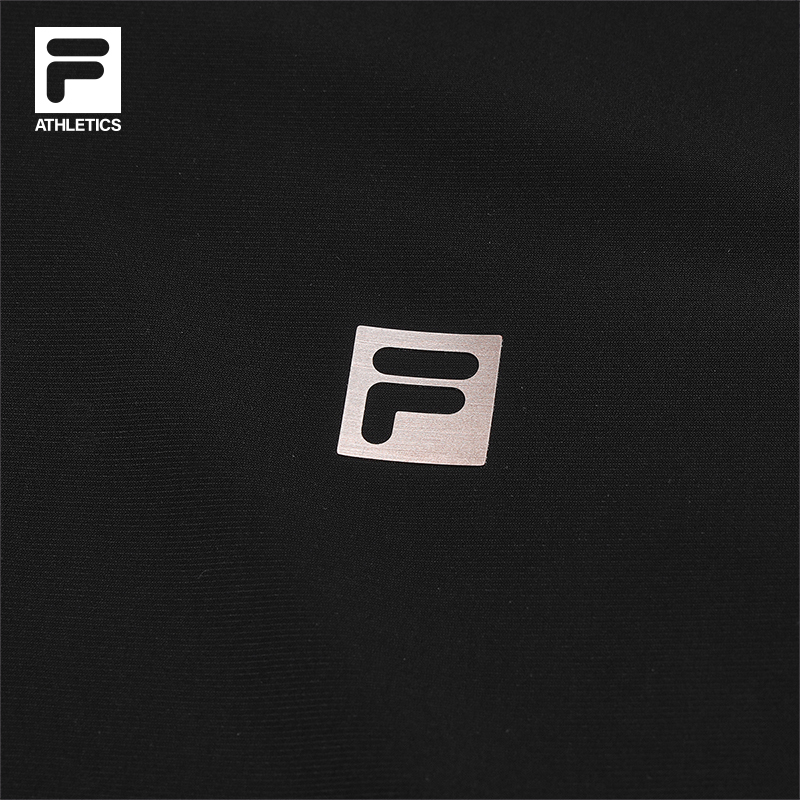 FILA CORE ATHLETICS FILA-FIT WOMEN Women Knit Top (Black)