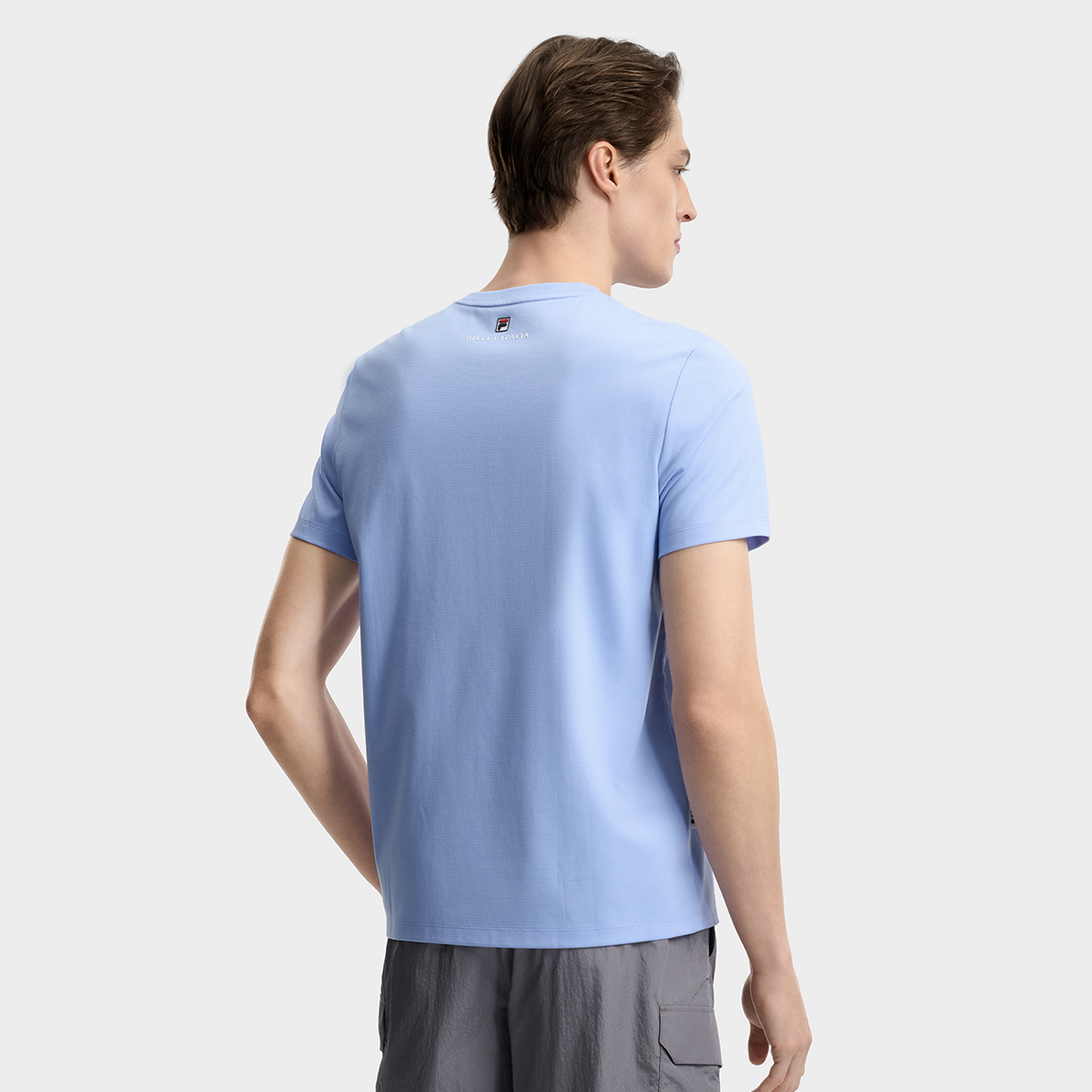 FILA MEN'S HERITAGE Knitted Short Sleeve Top