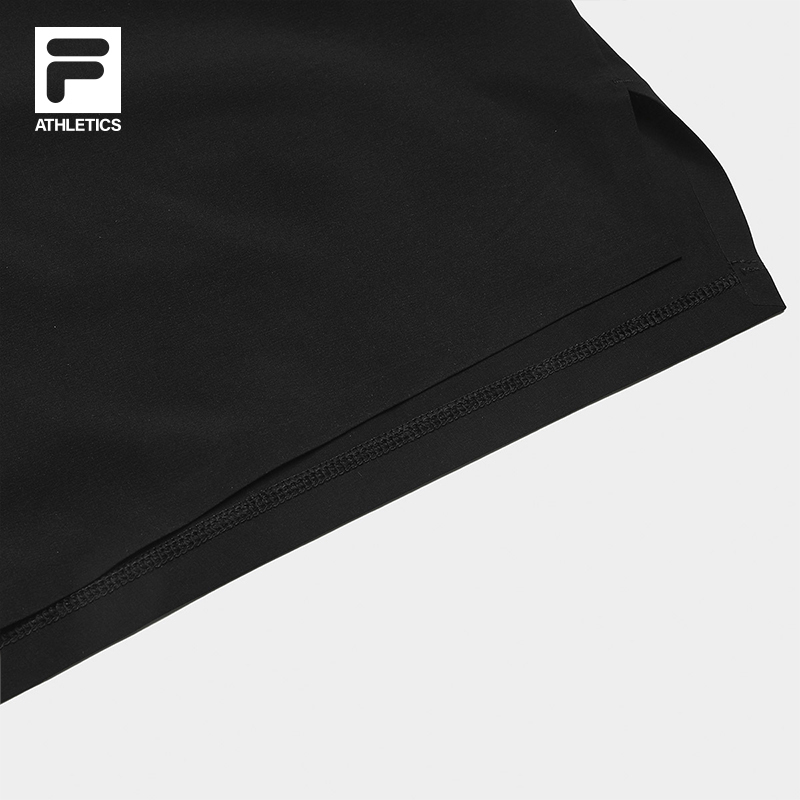 FILA CORE ATHLETICS FITNESS BLACK Men Woven Shorts (Black)