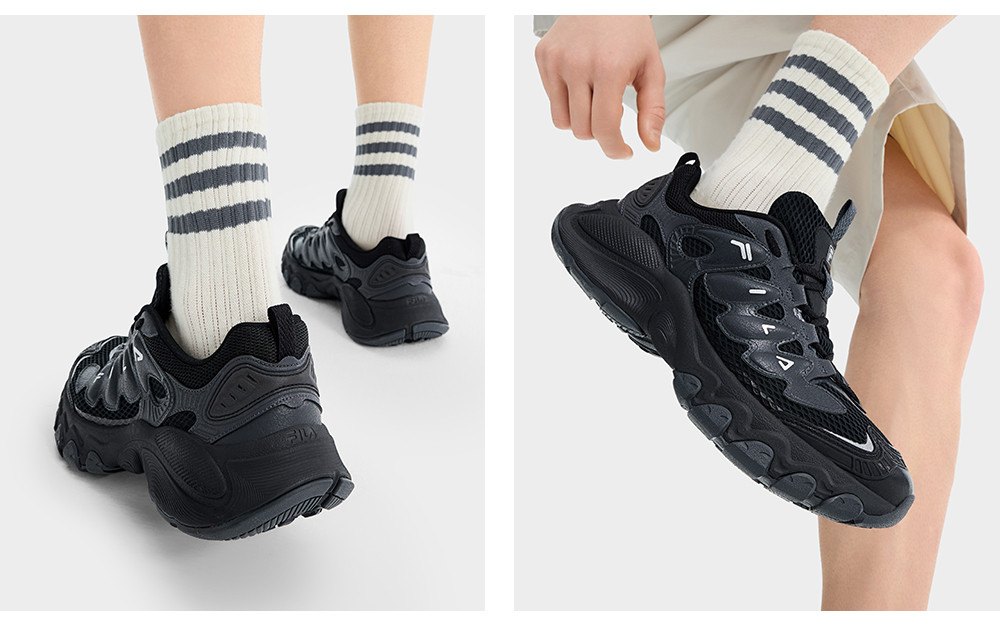 FILA CORE FASHION TRUFFLE Men Sneakers (Black / White)