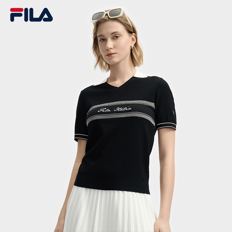 FILA CORE LIFESTYLE WHITE EVERYDAY ELEGANCE Women Knit Sweater