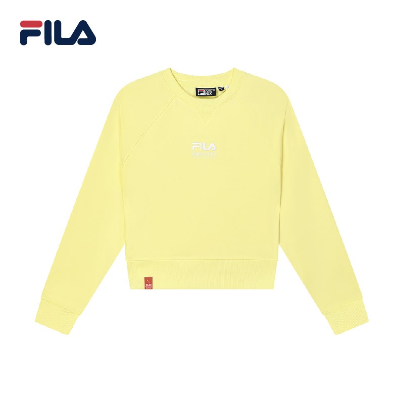 FILA CORE Women's MAGIC STICK WHITE LINE ORIGINALE Sweater in Pink