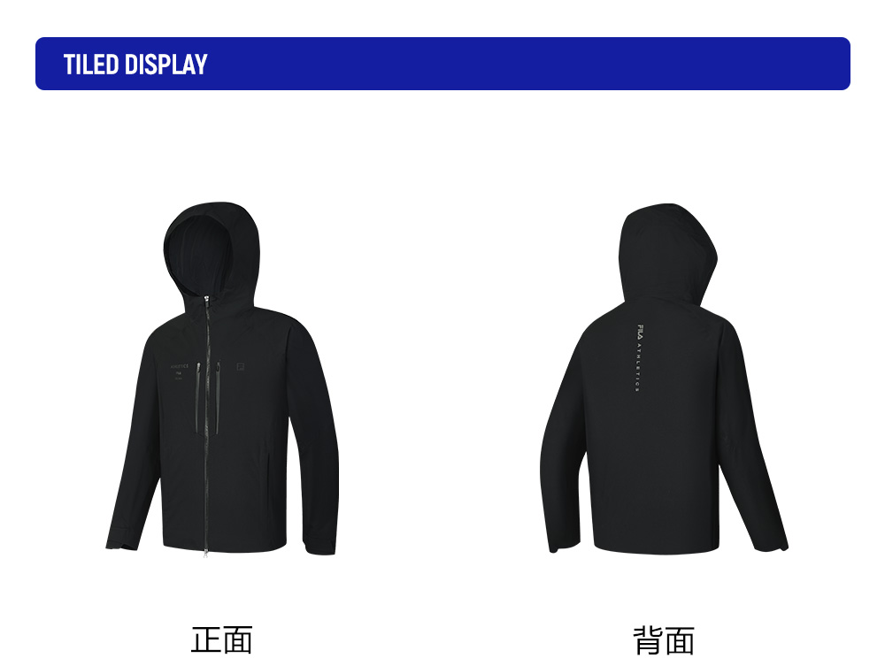 FILA CORE ATHLETICS FITNESS Men Jacket (Black)