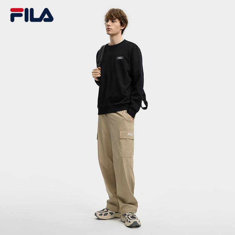FILA CORE LIFESTYLE FILA ORIGINALE Men Sweatshirt (Black/Ash)