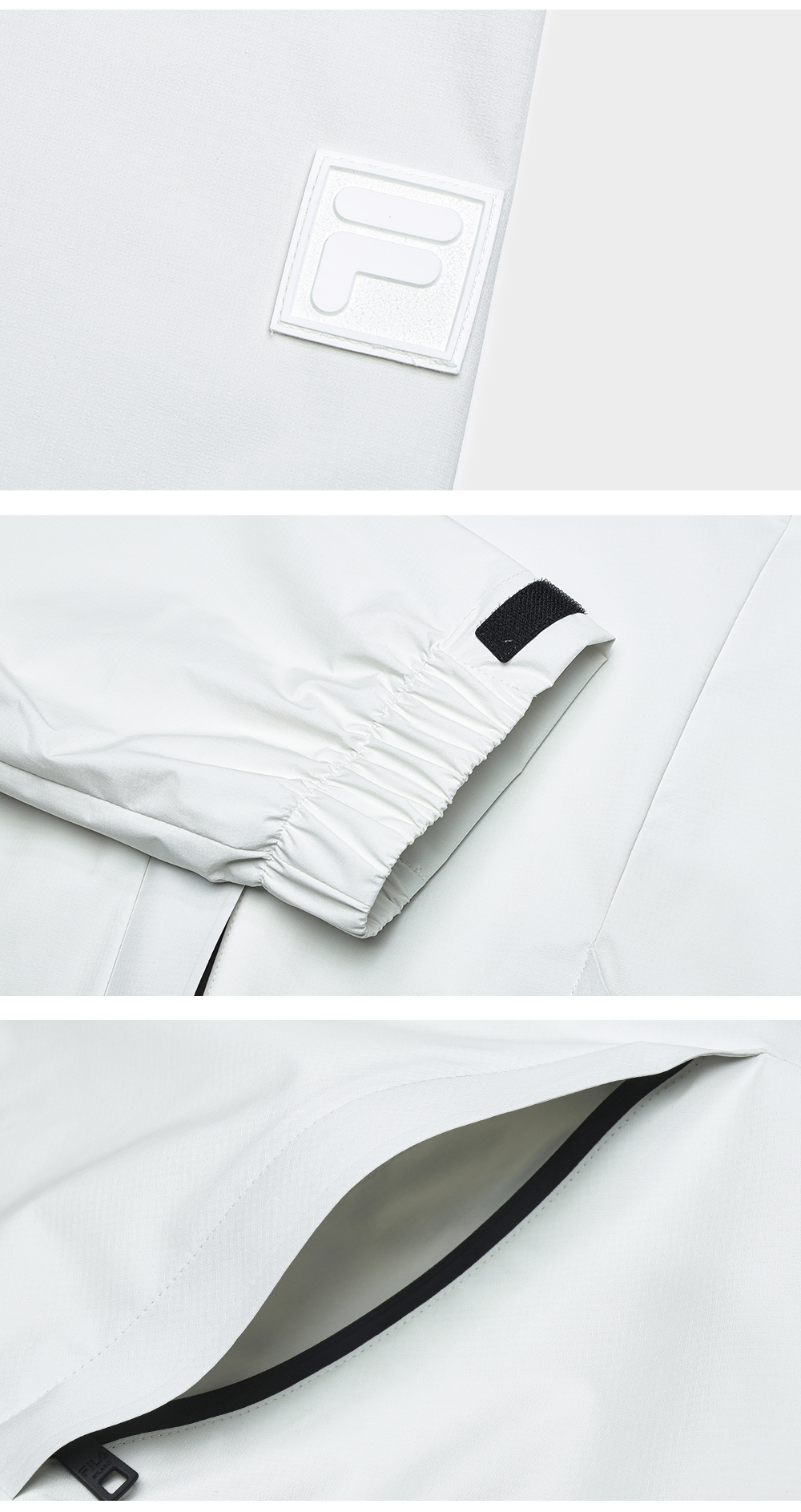 FILA CORE LIFESTYLE MILANO STROLLING MILAN Women Woven Jacket (White)