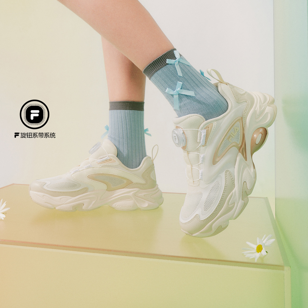 FILA KIDS HERITAGE SPHINX 3 Girls Retro Running Shoes