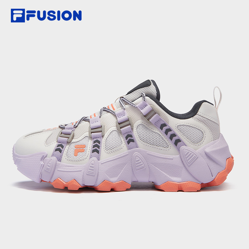 FILA FUSION EXOCET Women Sneakers (White Yellow Purple Black