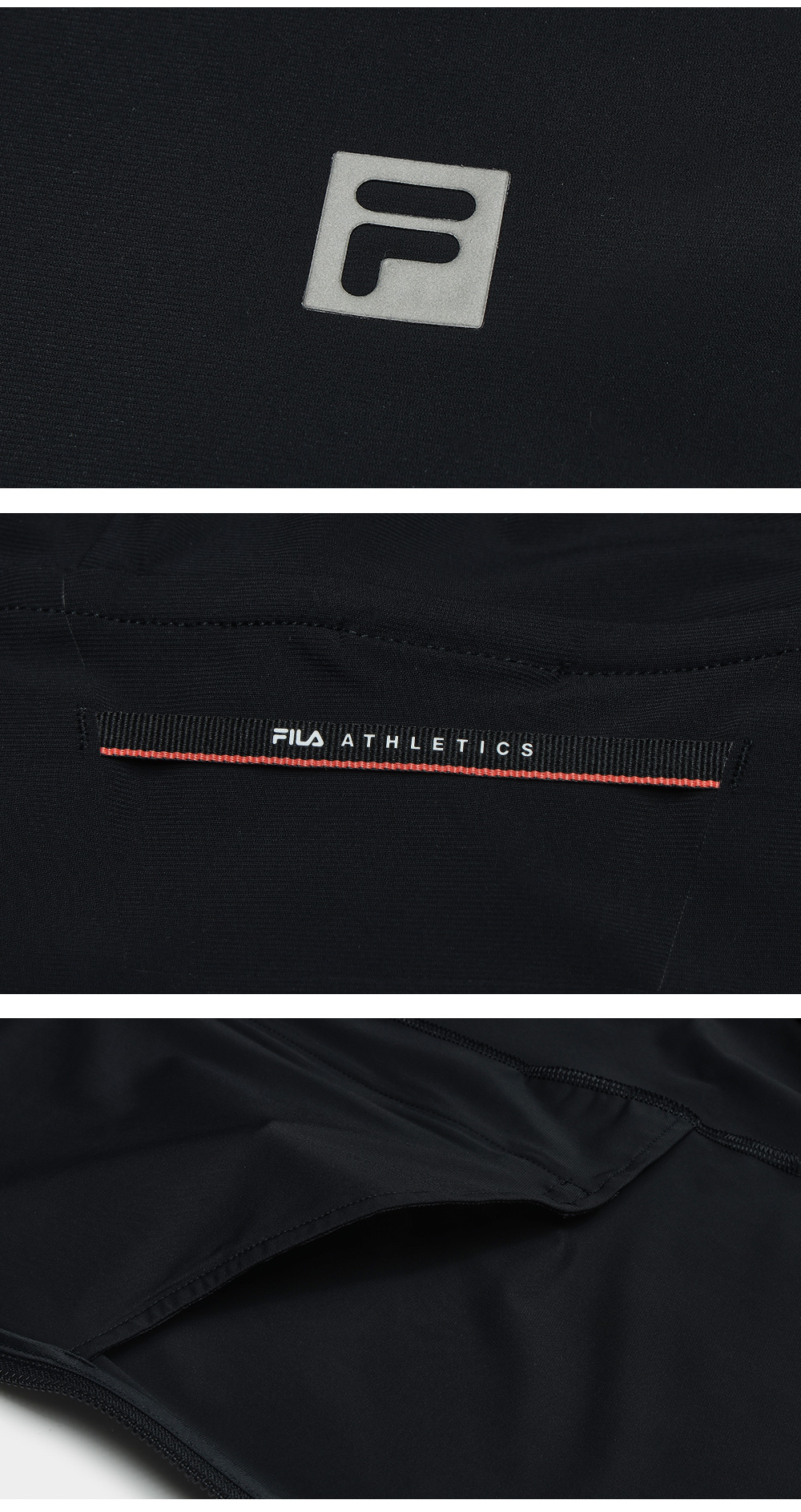 FILA CORE ATHLETICS FITNESS MEN Men Knit Top (Black)