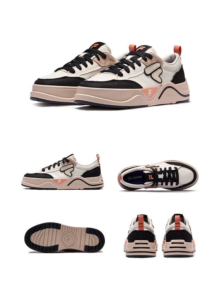 FILA FUSION FUSION 50-50 DX II CVS Men & Women Skate Shoes (Beige / Grey / Sand / Blue / Cream)