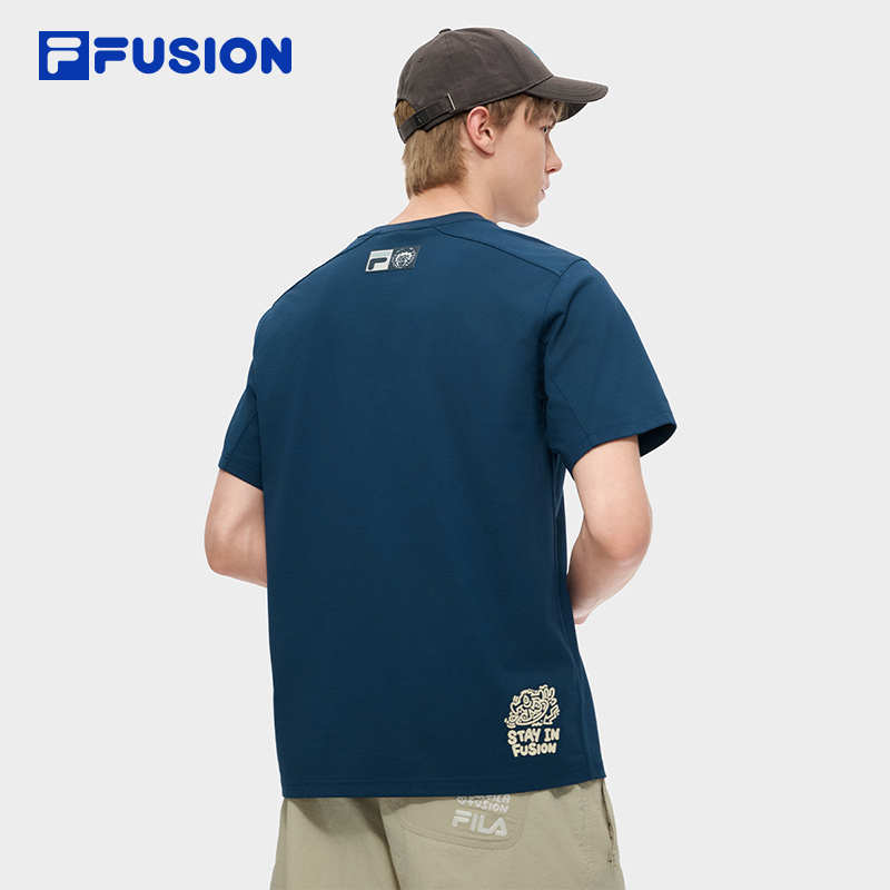 FILA FUSION  FUSION X MR DOODLE Unisex Short Sleeve T-shirt