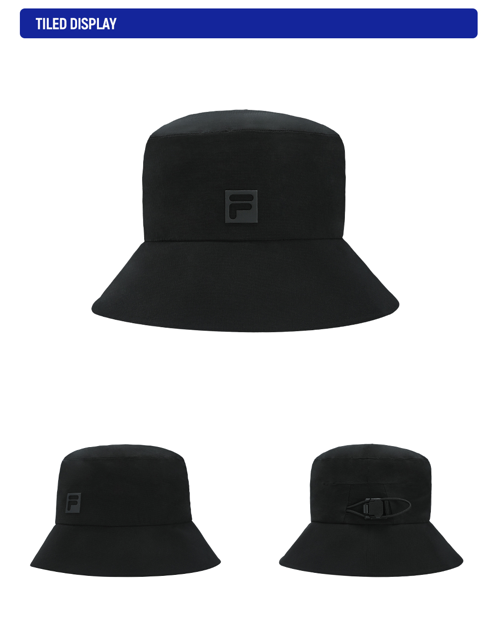 FILA CORE ATHLETICS Women Bucket hat (Black)