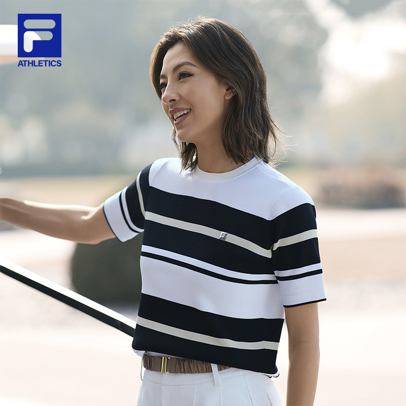 FILA CORE ATHLETICS GOLF ELITE GOLF CLUB Women Knit Sweater (White)