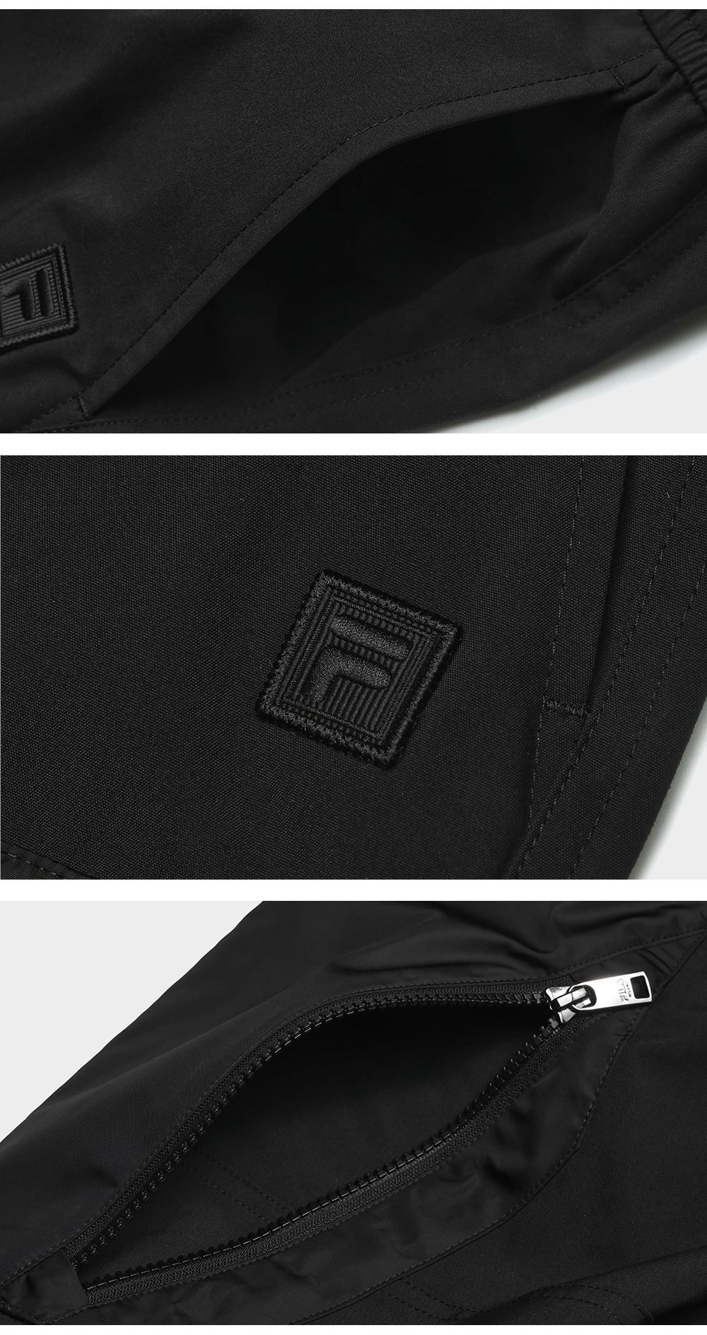 FILA CORE LIFESTYLE MILANO ENJOY A CUP OF JOE Men Woven Pants (Black)