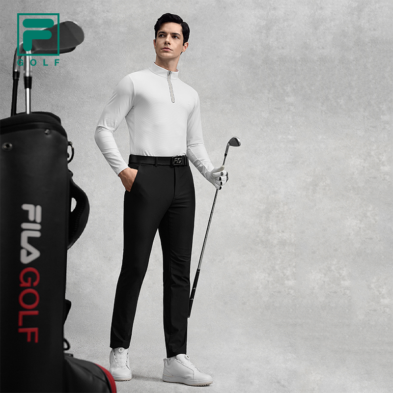 FILA CORE ATHLETICS GOLF BTB Elegant Duality Men Long Sleeve Polo