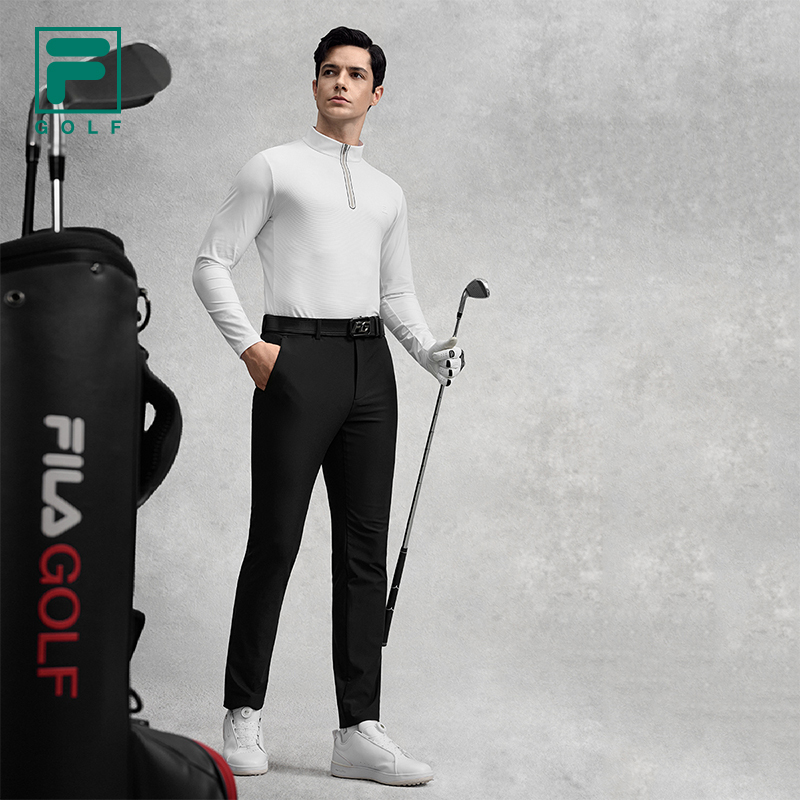 FILA CORE ATHLETICS GOLF BTB Elegant Duality Men Long Sleeve Polo