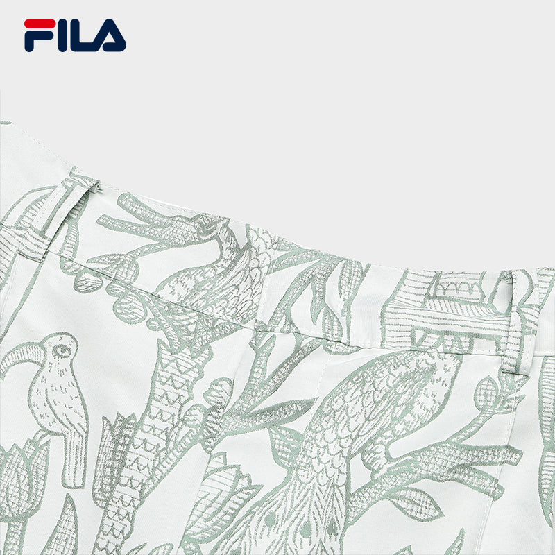 FILA CORE LIFESTYLE HERITAGE MYSTERIOUS JOURNEY Women Woven Shorts (Full Print)