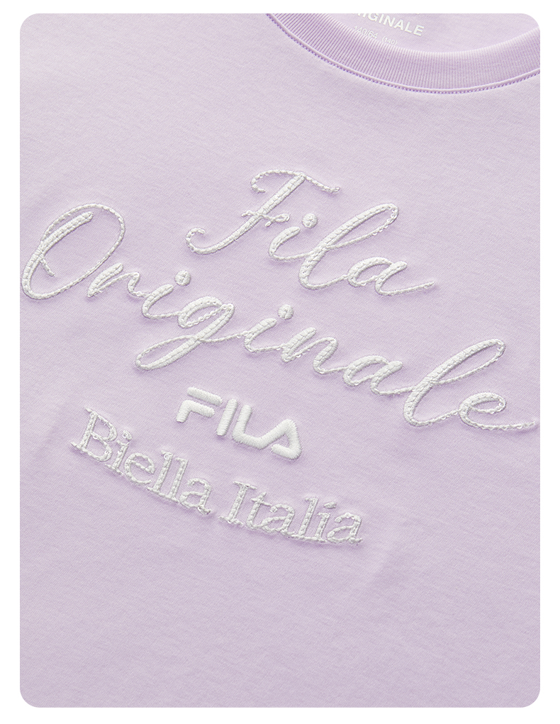 (130 - 165cm) FILA KIDS ORIGINALE Girl's Short Sleeve T-Shirt
