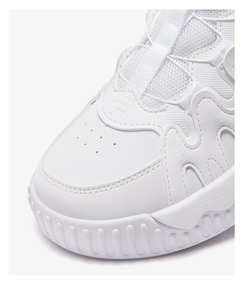 (EU 33 - 39) FILA KIDS HERITAGE GELATO Boys Running Shoes Sneakers White School Shoes