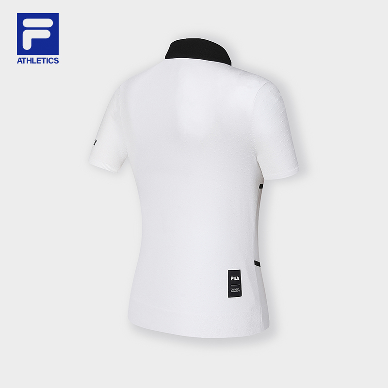 FILA CORE ATHLETICS TENNIS Women Knit Sweater in White