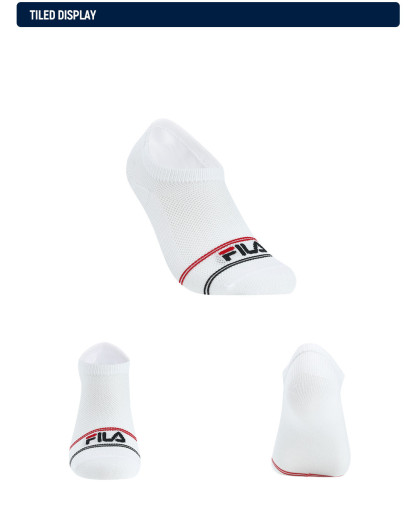 FILA CORE LIFESTYLE OR SOCKS Women Socks (Navy / Violet / White)