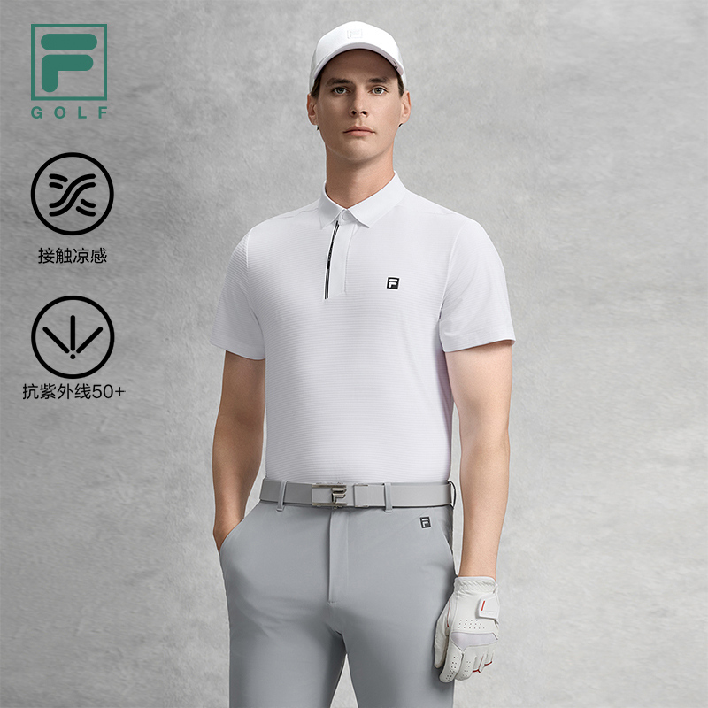 FILA CORE Men GOLF Knit Polo Shirt