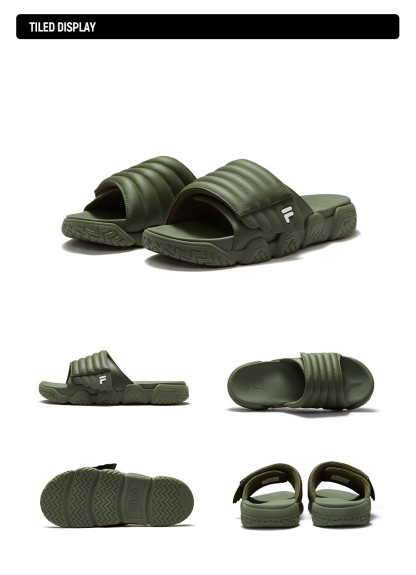[NEW] FILA FUSION BARRICADE Men Slippers / Sliders (2 Colors Available) - T12M421503FCG / T12M421503FCK
