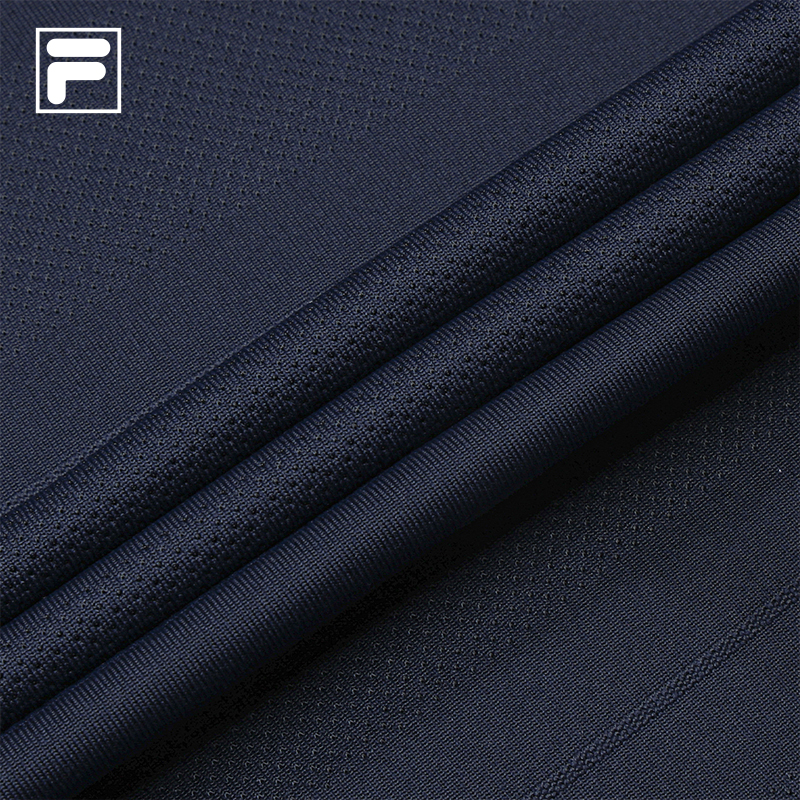 FILA CORE Men's TENNIS Short Sleeve Polo in Dark Blue