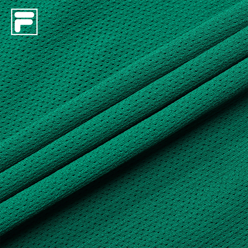 FILA CORE Women's TENNIS Premium Knit Top in Green
