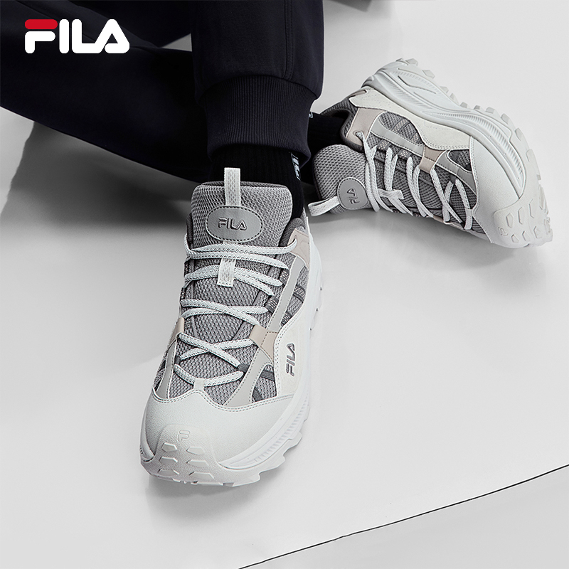 FILA CORE FASHION ORIGINALE FILA TREK 2 Men Sneakers (Black/White/Grey)